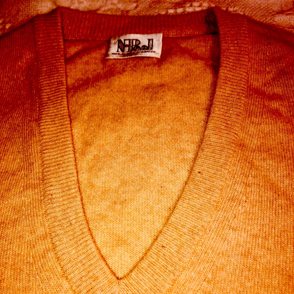 N.peal Men’s xl cashmere vest